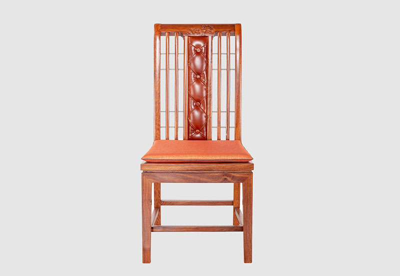 浦东芙蓉榭中式实木餐椅效果图