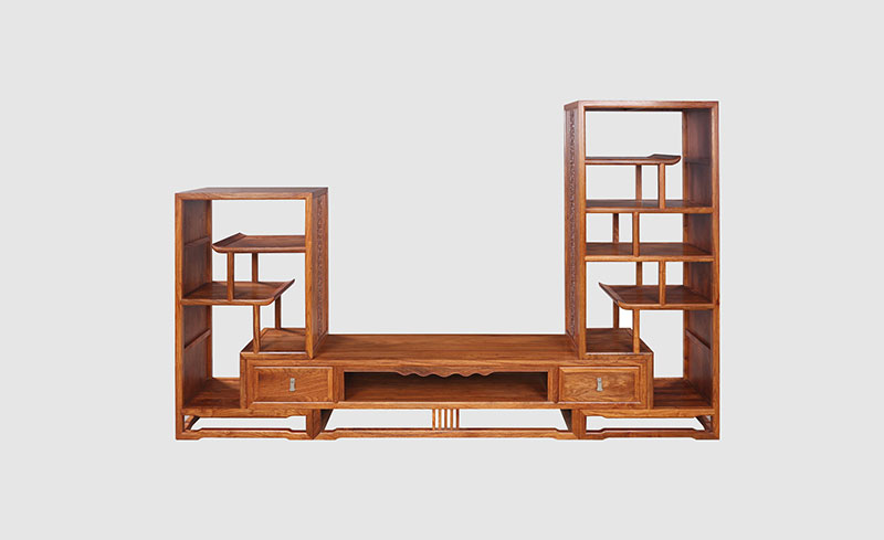 浦东中式装饰厅柜组合家具效果图