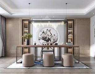浦东新中式风格茶室如何规划设计